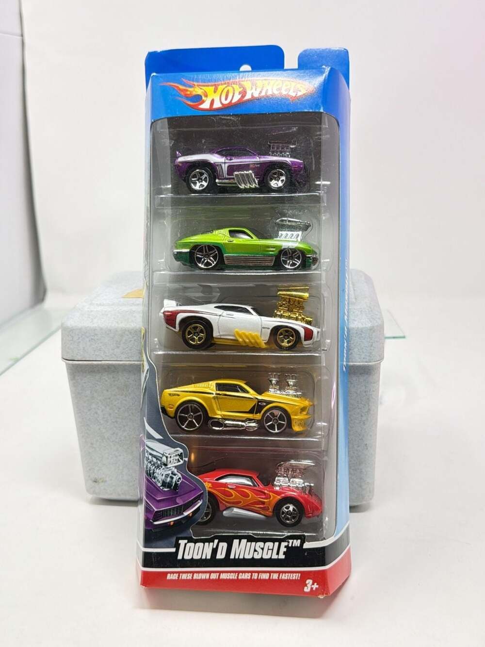 Hot Wheels Toon'd Muscle 5-Pack Diecast Cars New
